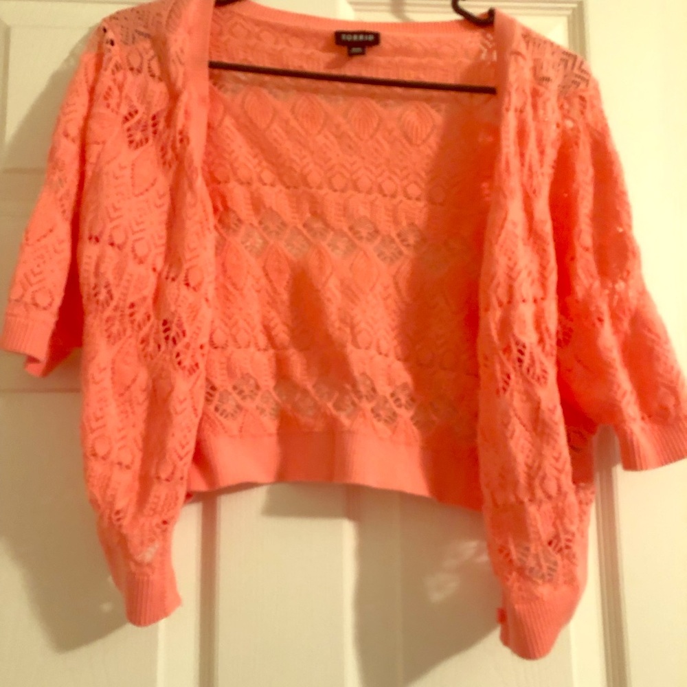 Pink half sweater